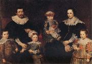 Frans Francken II The Family of the Artist oil painting artist